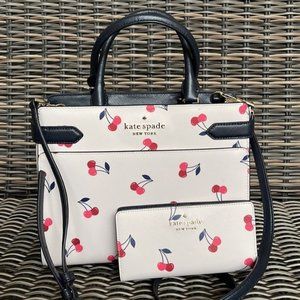 Kate Spade Staci Medium Satchel & Kate Spade Staci Large Slim Bifold Wallet